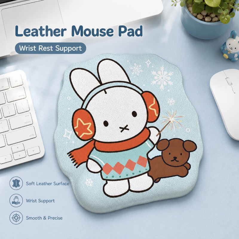 Desk Setup Design - Tappetino per Mouse in Pelle Anime