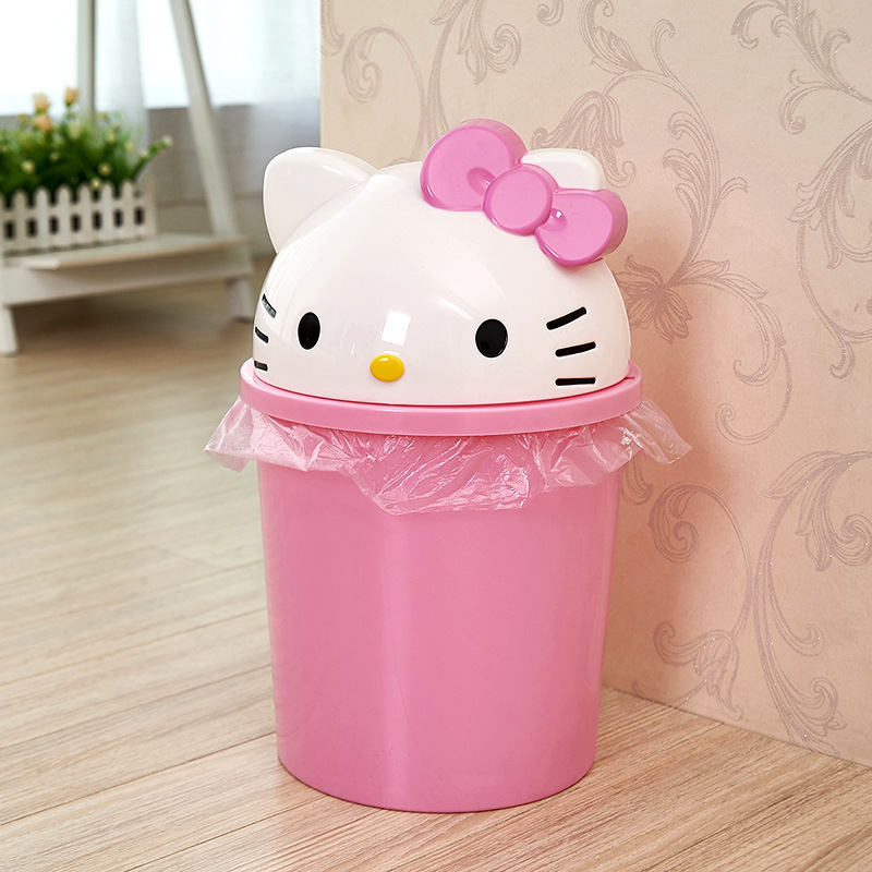 Desk Setup Design - Cestino da scrivania piccolo Hello Kitty