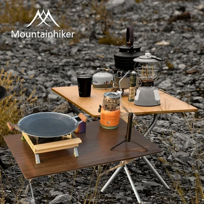 Desk Setup Design - MOUNTAINHIKER Tavolo da Campeggio Portatile Migliorato,