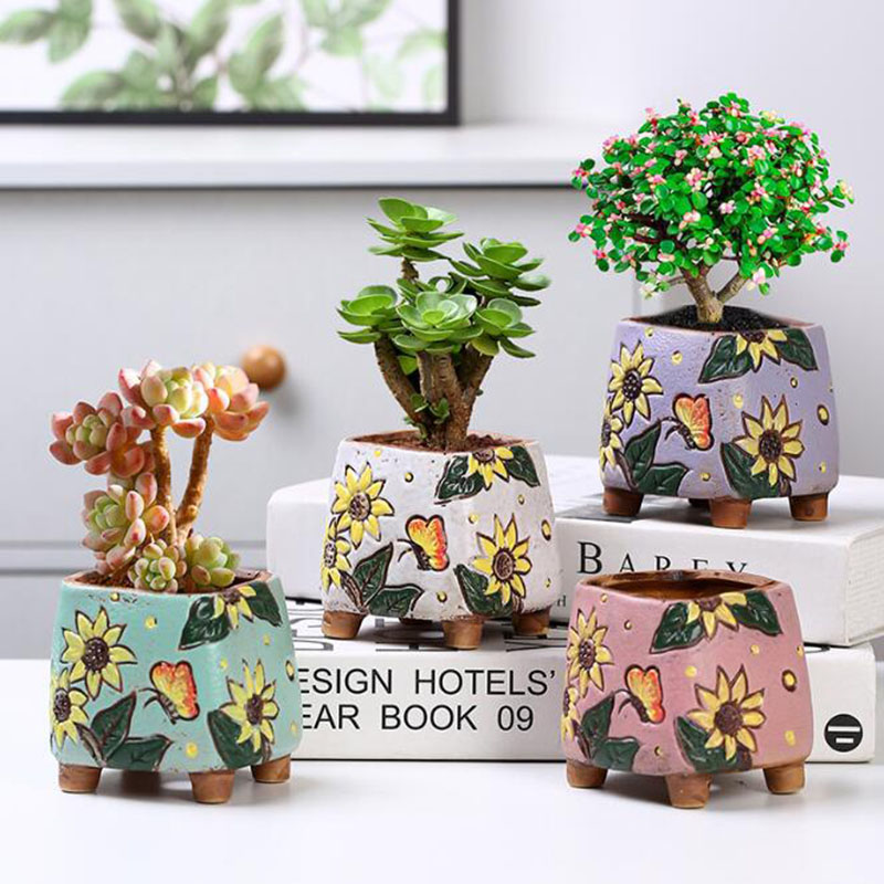 Vaso per piante grasse in stil - Desk Setup Plant recensione e prezzo
