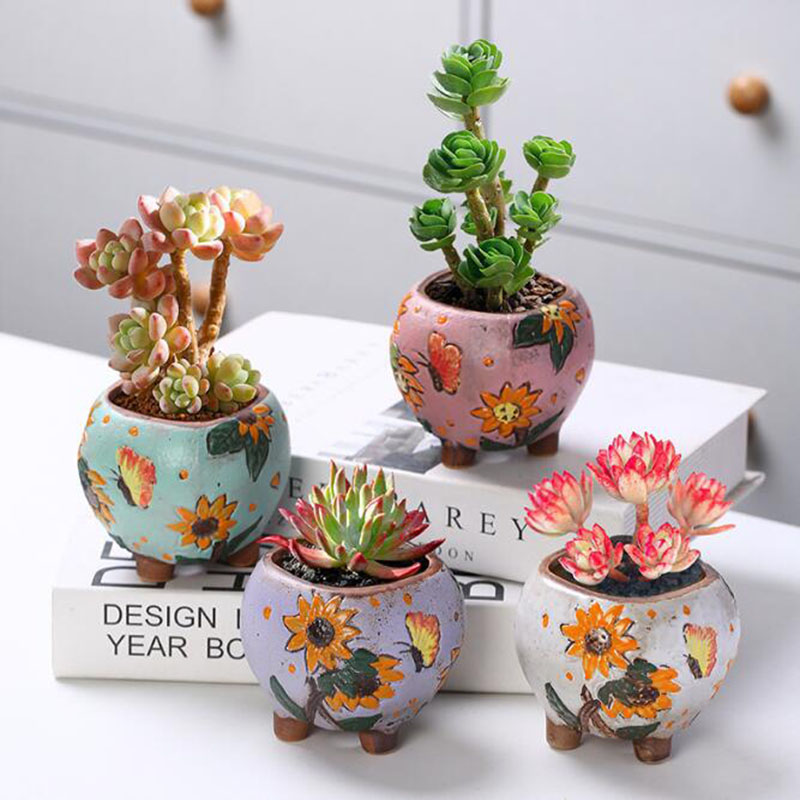Vaso per piante grasse in stil - Desk Setup Plant recensione e prezzo