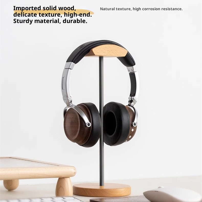 Supporto per Cuffie in Legno d - Desk Setup Gaming recensione e prezzo