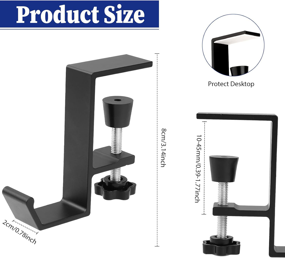 Gancio per cuffie in lega di a - Desk Setup Gaming recensione e prezzo