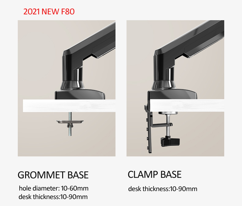 NUOVO NB F80 Supporto per Moni - Desk Setup Monitor Arm recensione e prezzo