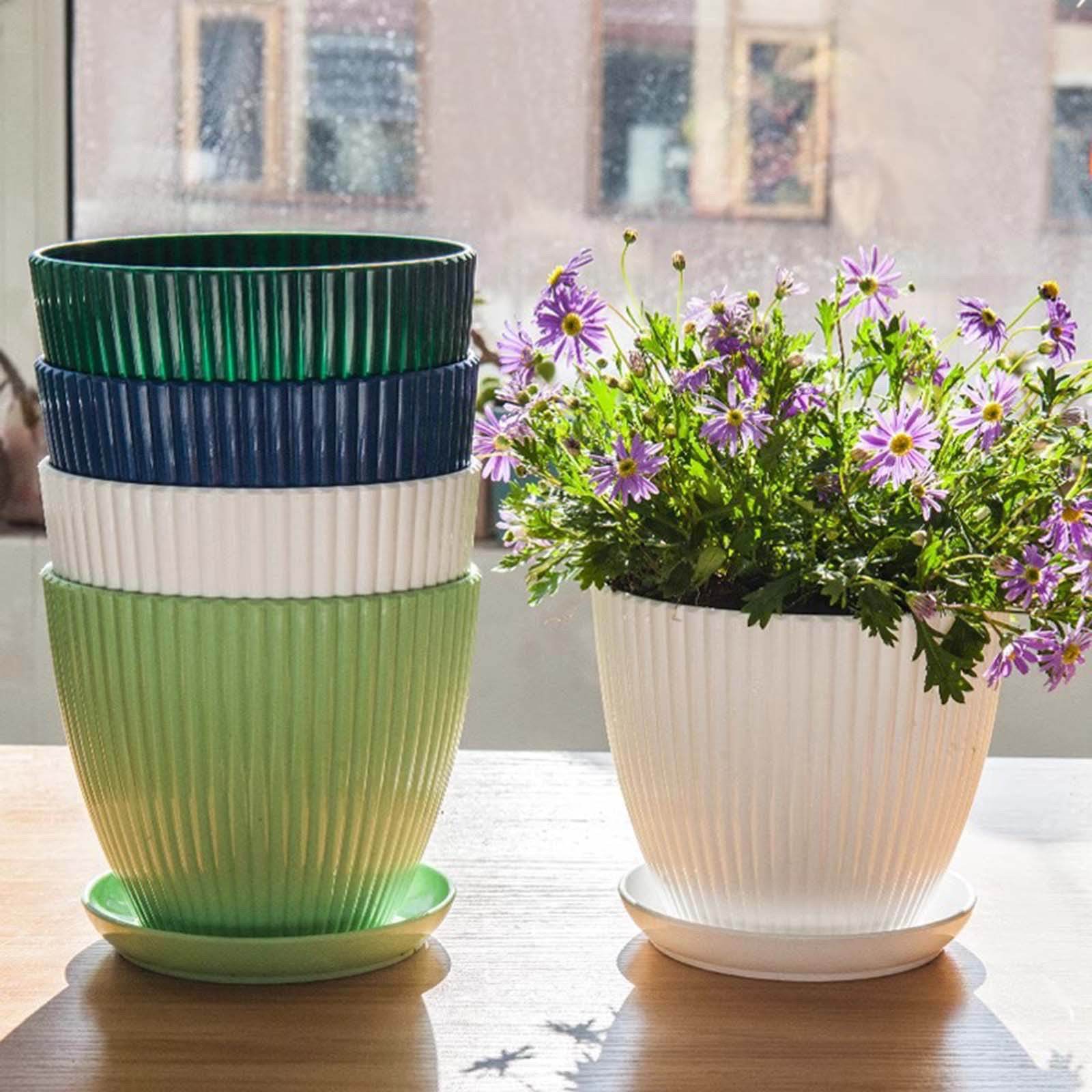 Vaso per Piante a Strisce Vert - Desk Setup Plant recensione e prezzo