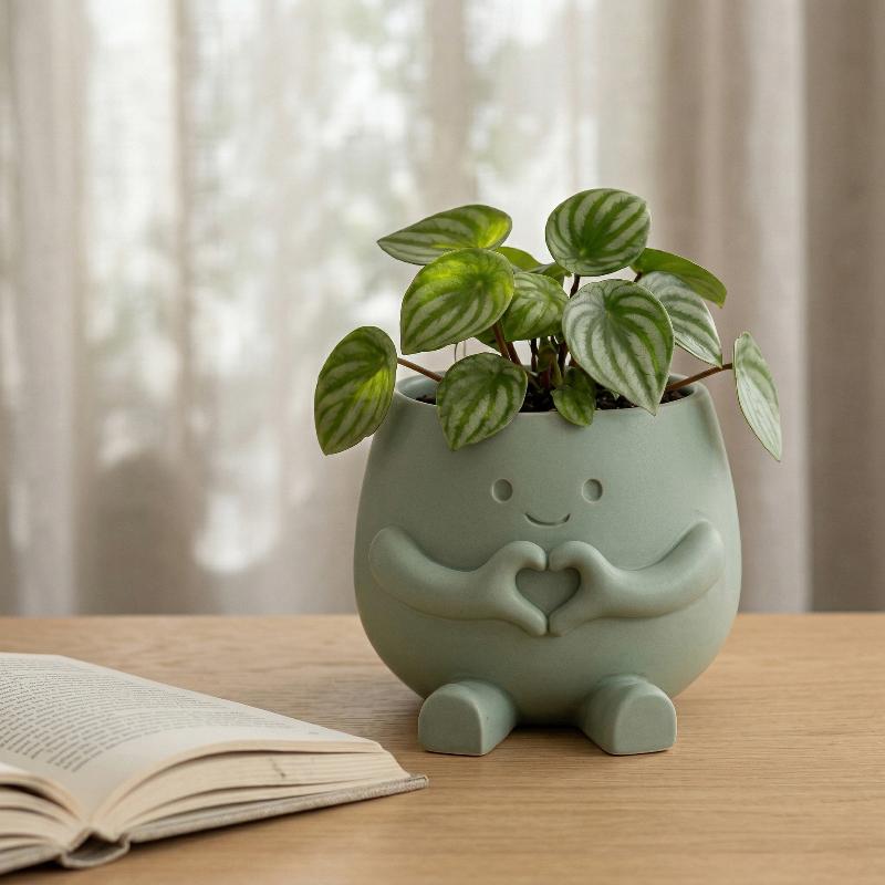 Vaso per Fiori a Forma di Test - Desk Setup Plant recensione e prezzo