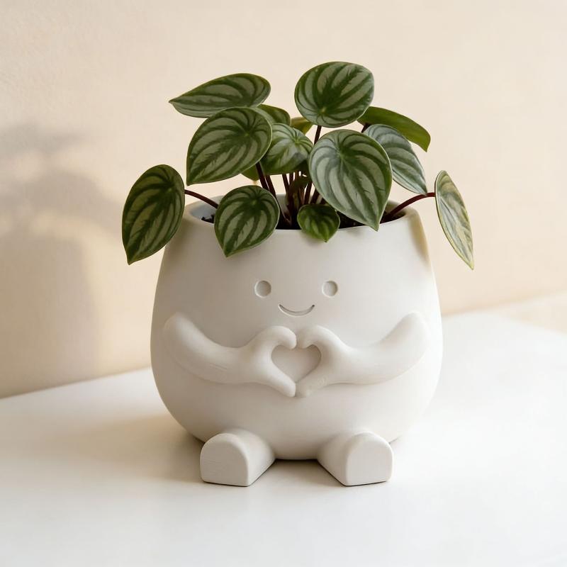 Vaso per Fiori a Forma di Test - Desk Setup Plant recensione e prezzo