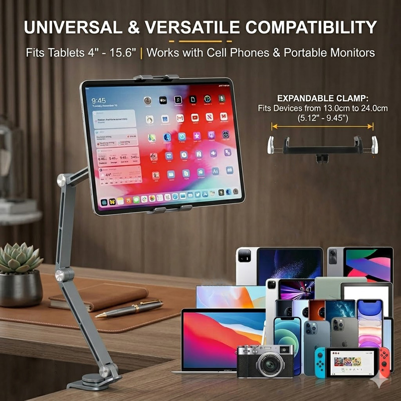 Supporto per iPad per scrivani - Desk Setup Monitor Arm recensione e prezzo