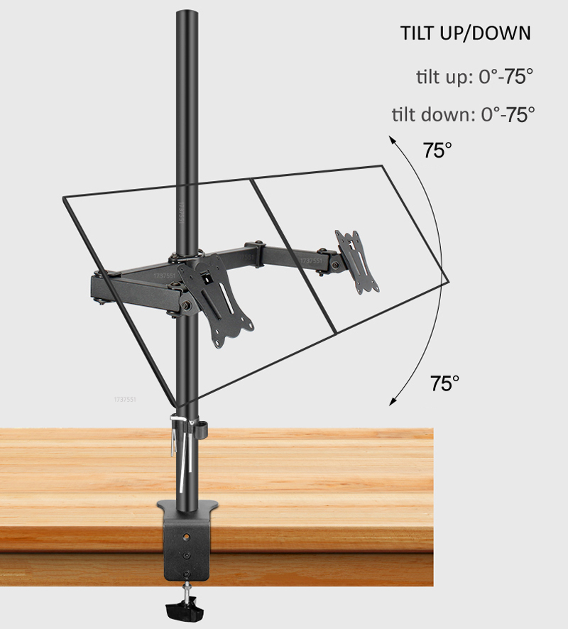 Supporto da scrivania per dopp - Desk Setup Monitor Arm recensione e prezzo