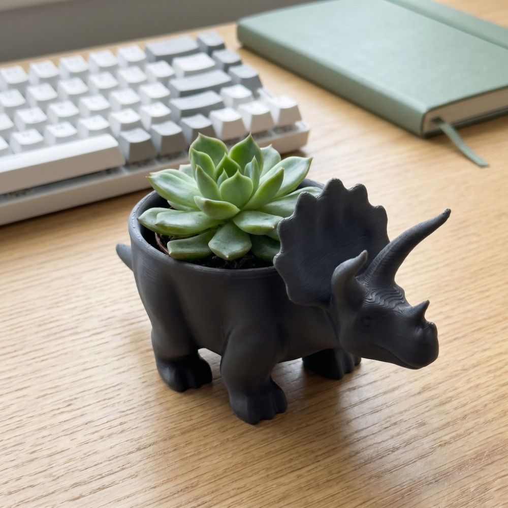 Vaso per Fiori a Forma di Dino - Desk Setup Plant recensione e prezzo