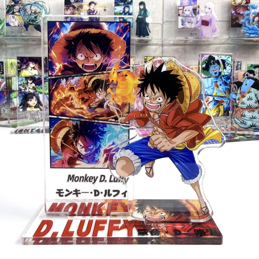 Statuetta in Acrilico di Luffy - Desk Setup Design recensione e prezzo