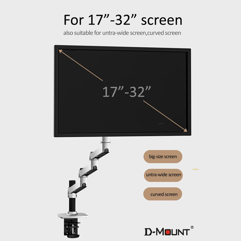 Supporto da scrivania per moni - Desk Setup Monitor Arm recensione e prezzo