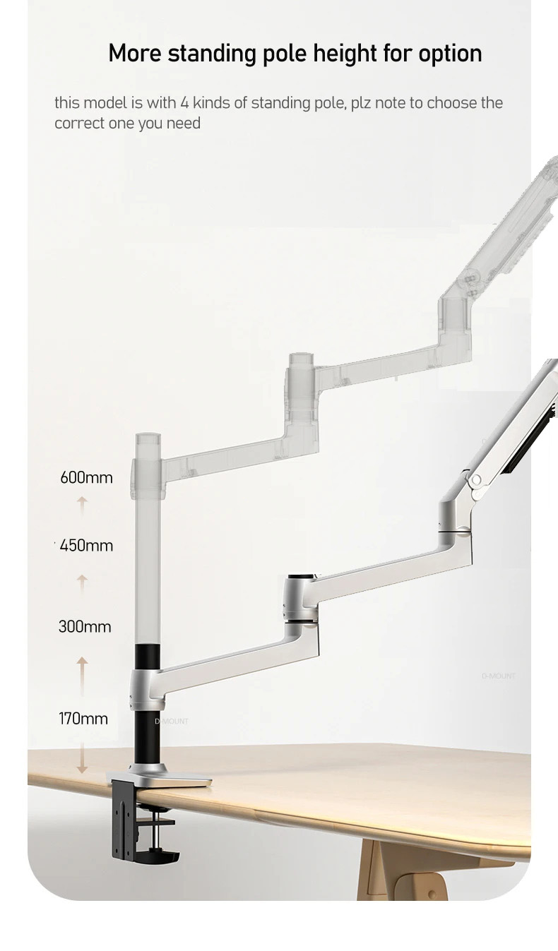 Supporto da scrivania per moni - Desk Setup Monitor Arm recensione e prezzo