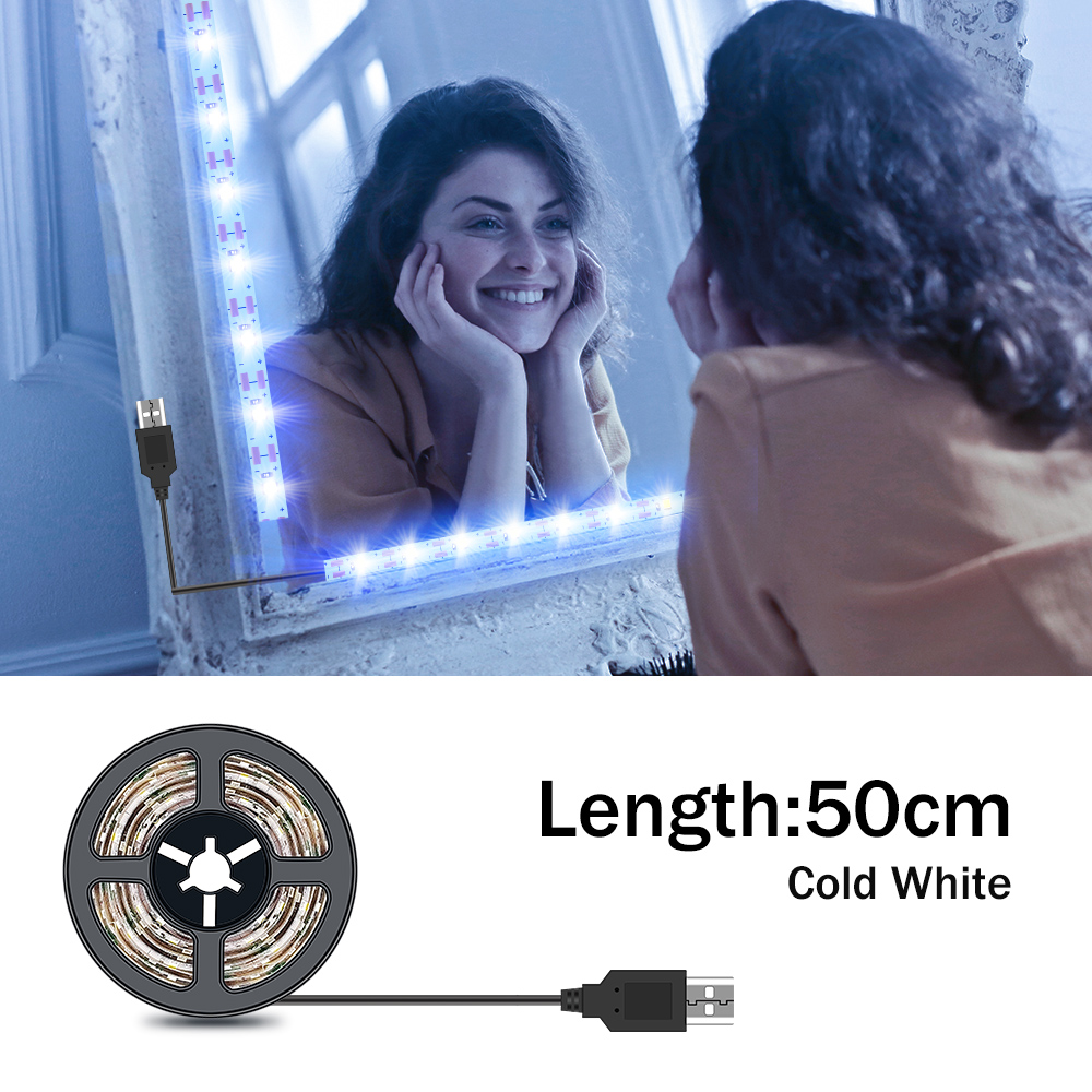 DC5V LED Specchio per il trucc - Desk Setup Room recensione e prezzo