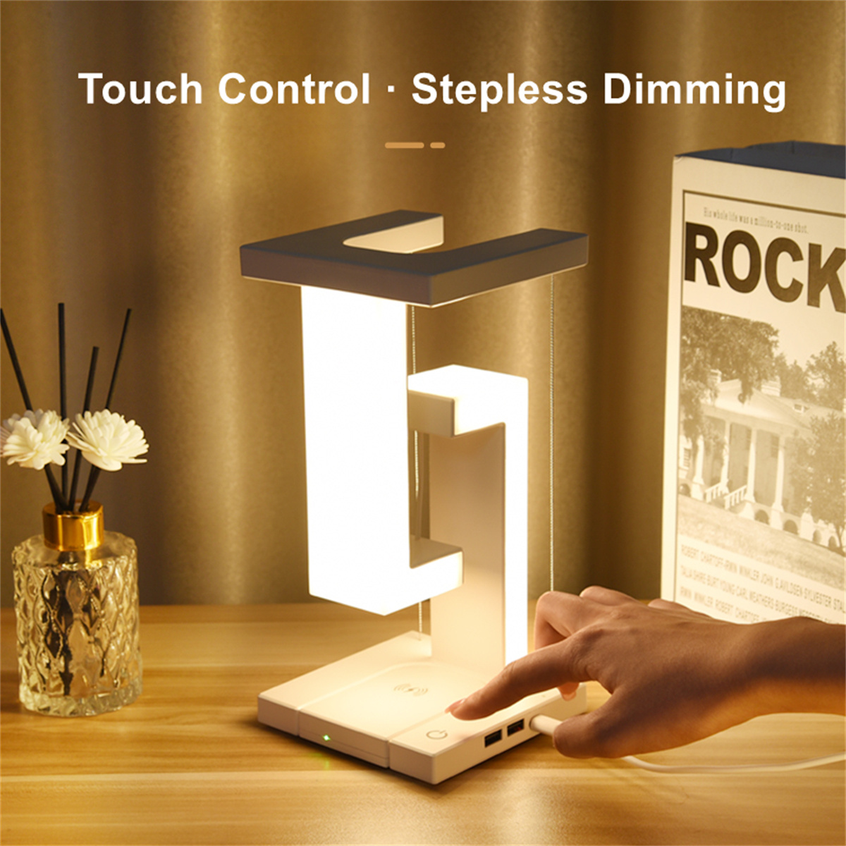 Lampada da scrivania galleggia - Led Desk Light Usb recensione e prezzo