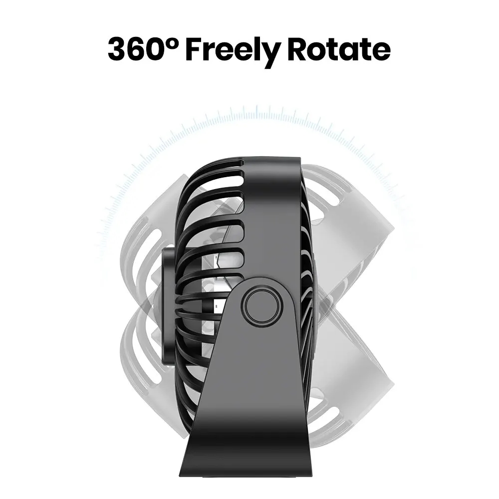 Mini ventilatore portatile USB - Desk Setup Room recensione e prezzo