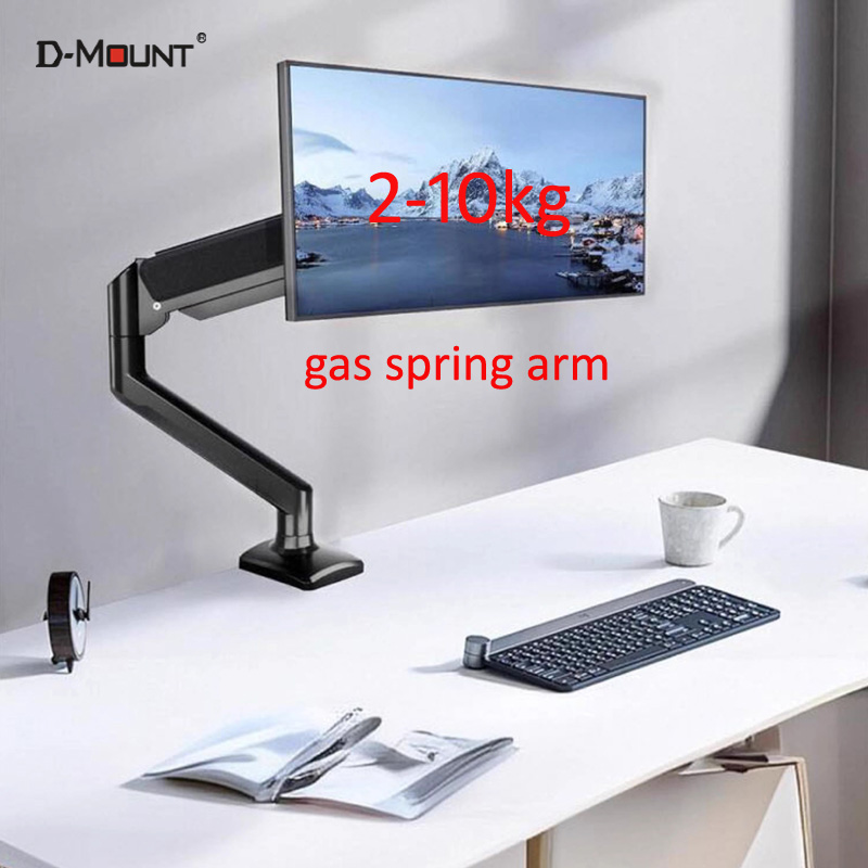 D-MOUNT D80 metallo alluminio  - Desk Setup Monitor Arm recensione e prezzo