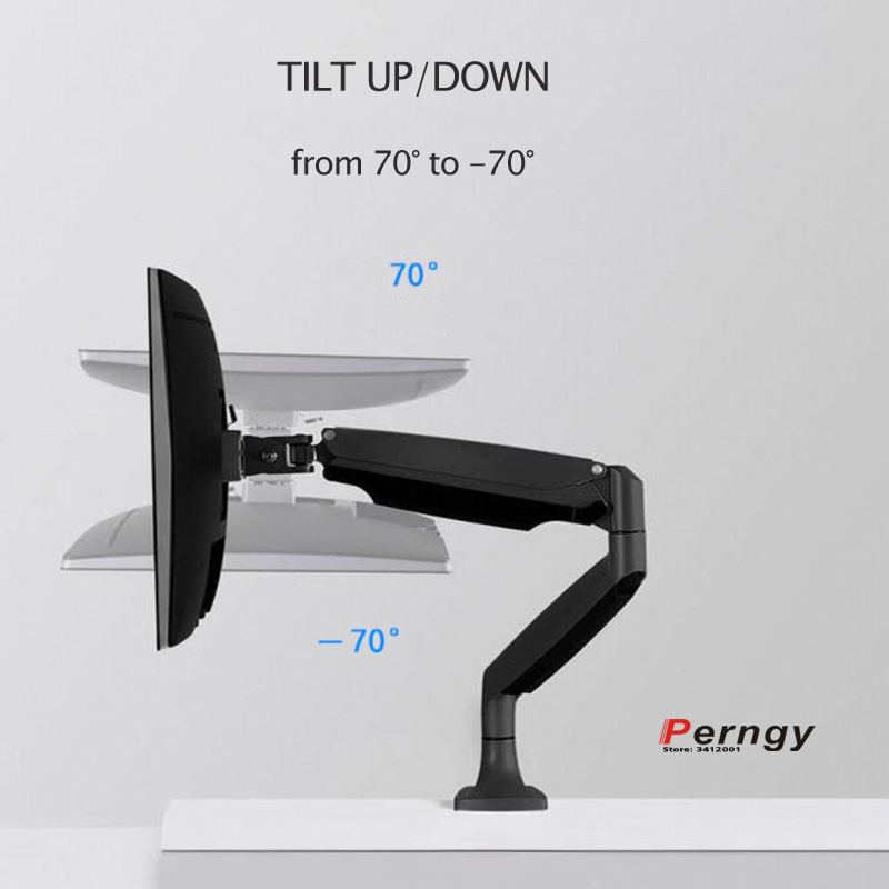 D-MOUNT D80 metallo alluminio  - Desk Setup Monitor Arm recensione e prezzo