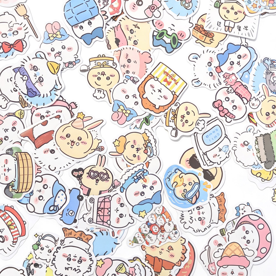 100 Adesivi Kawaii Chiikawa, D - Desk Setup Room recensione e prezzo