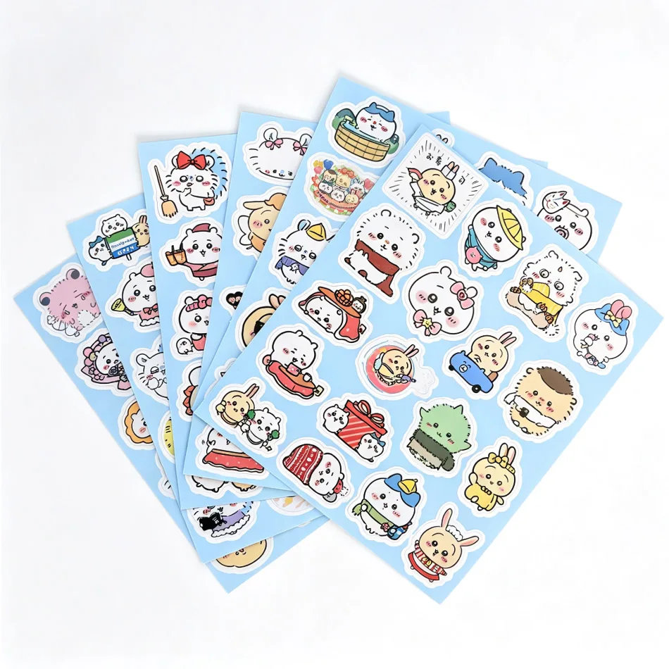 100 Adesivi Kawaii Chiikawa, D - Desk Setup Room recensione e prezzo