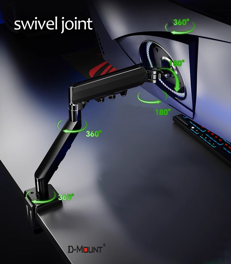 Supporto da Scrivania D-MOUNT  - Desk Setup Monitor Arm recensione e prezzo